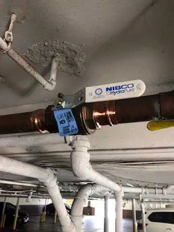 Copper pipe repair and valve work for Water Line Repair in Saint Petersburg